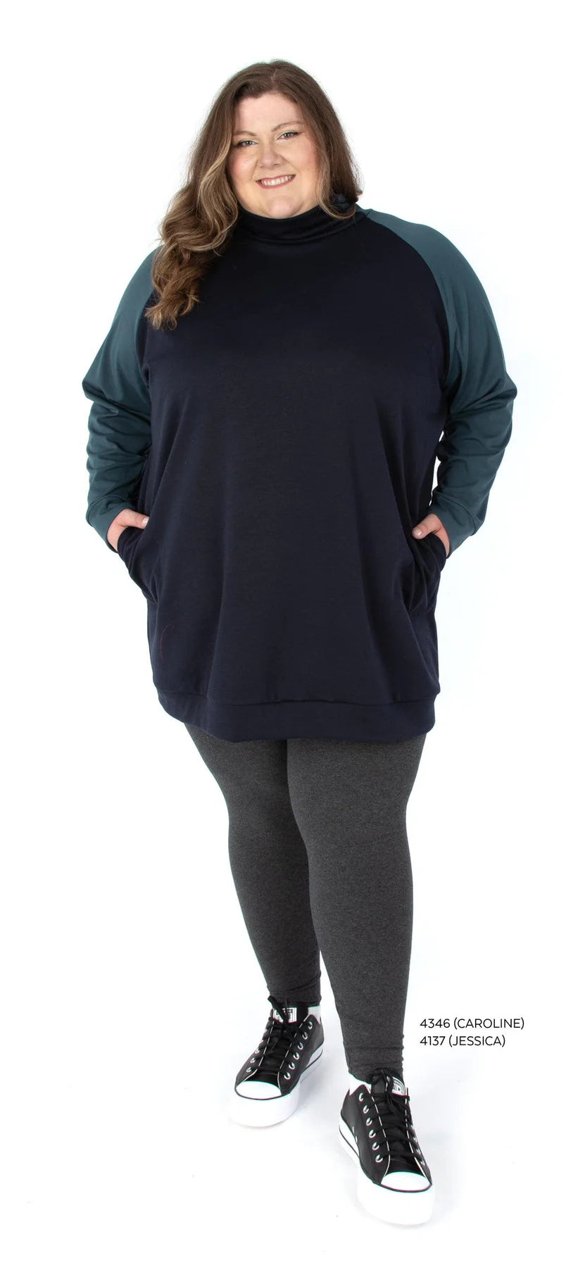 Jalie - 434- Caroline Raglan Tee & Tunic