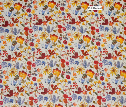 Digital Print Linen - Floral