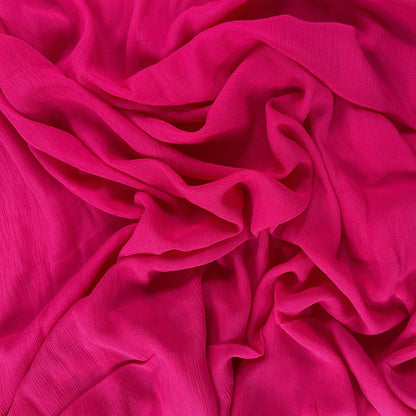 Fuchsia - Crinkle Yoryu Viscose