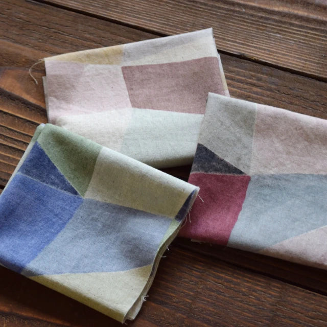 Pathway by Bookhou - Shapes - 2B - Cotton Linen Fabric