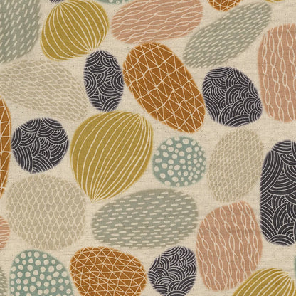 Pathway by Bookhou - Stones - 1C - Cotton Linen Fabric