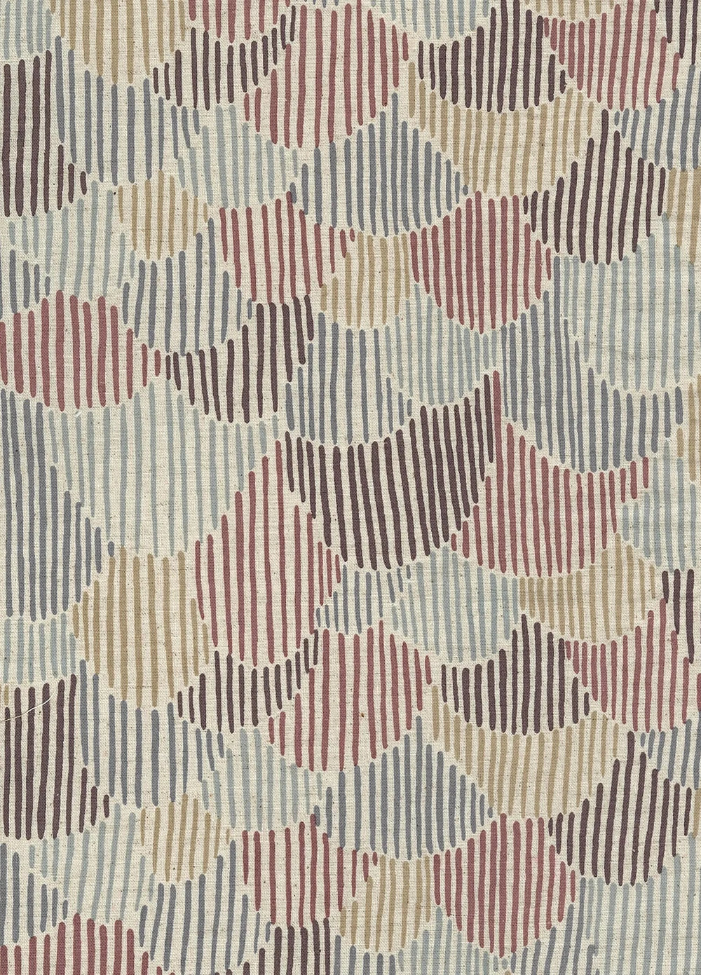 Pathway by Bookhou - Scallops - 3A - Cotton Linen Fabric