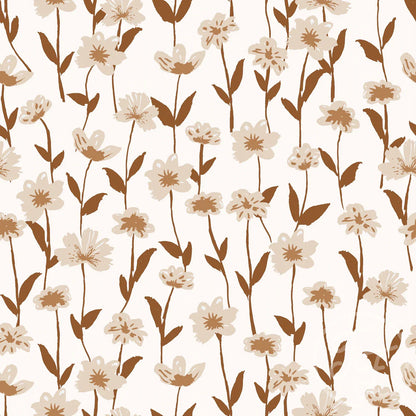 Vintage Ditsy Flower - Eva Catharina Deweerdt   - Cotton Jersey Knit