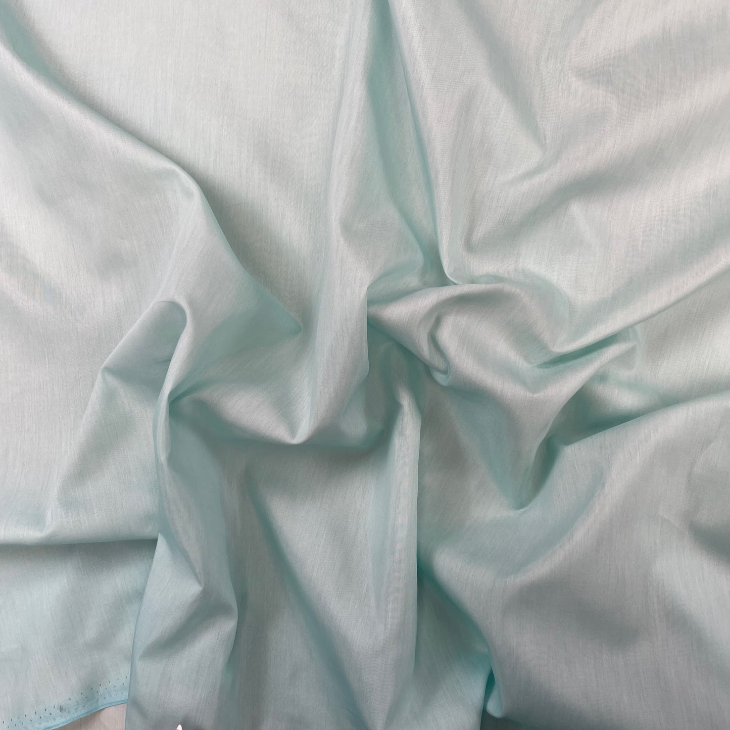 Silk Cotton Voile - Deadstock - Sky Blue - 10mm