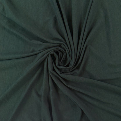 Bamboo Cotton Feather Jersey - Pine