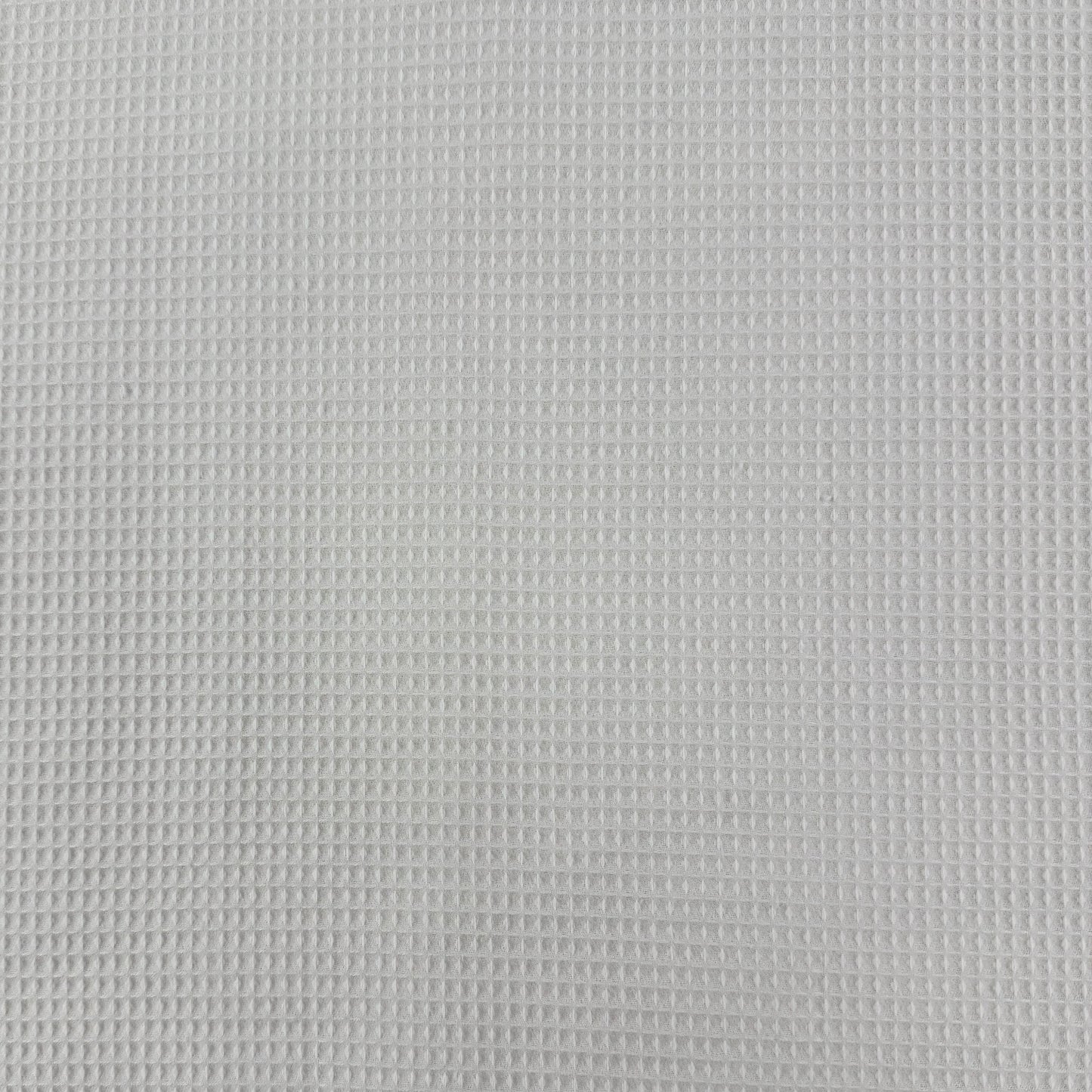 Woven Organic Cotton Waffle - Off White/Ivory  - Film Studio Deadstock