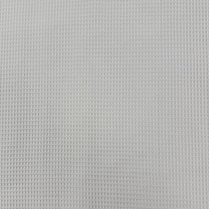 Woven Organic Cotton Waffle - Off White/Ivory  - Film Studio Deadstock
