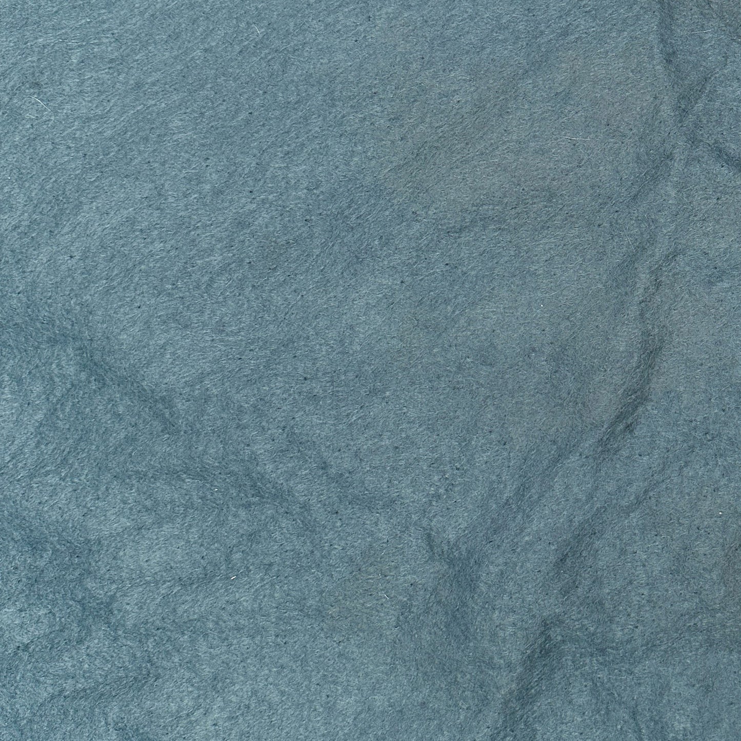 Cotton Canvas Backed Wool Felt Wadding - for tailoring / sleeve heads / etc -  36" Wide - Blue