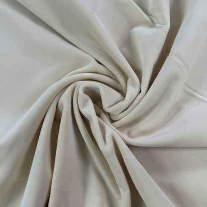 Heavy Cotton Velveteen - Ivory - Film Studio Deadstock