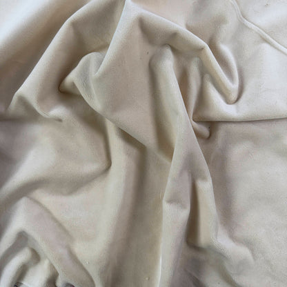 Heavy Cotton Velveteen - Ivory - Film Studio Deadstock