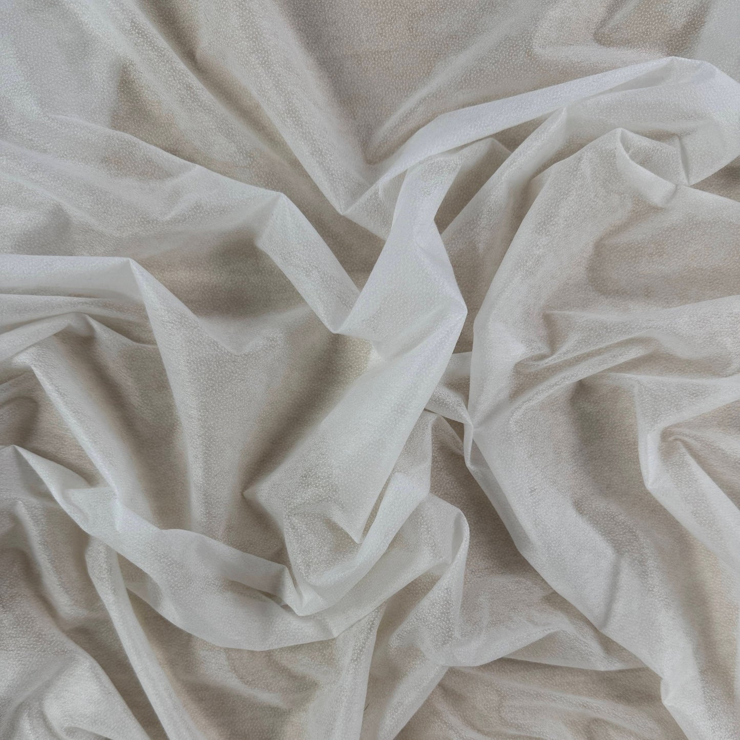 Non Woven Fusible Cotton Interfacing - White - Film Studio Deadstock