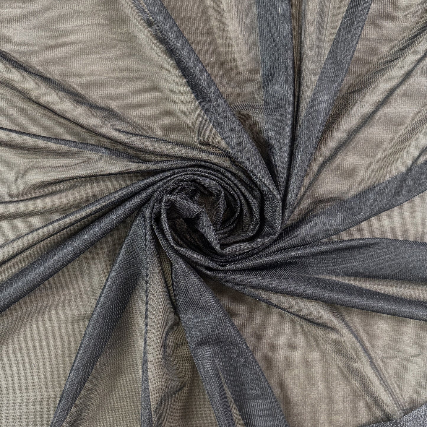 Tricot Knit Fusible Interfacing - Black - Film Studio Deadstock - 60"