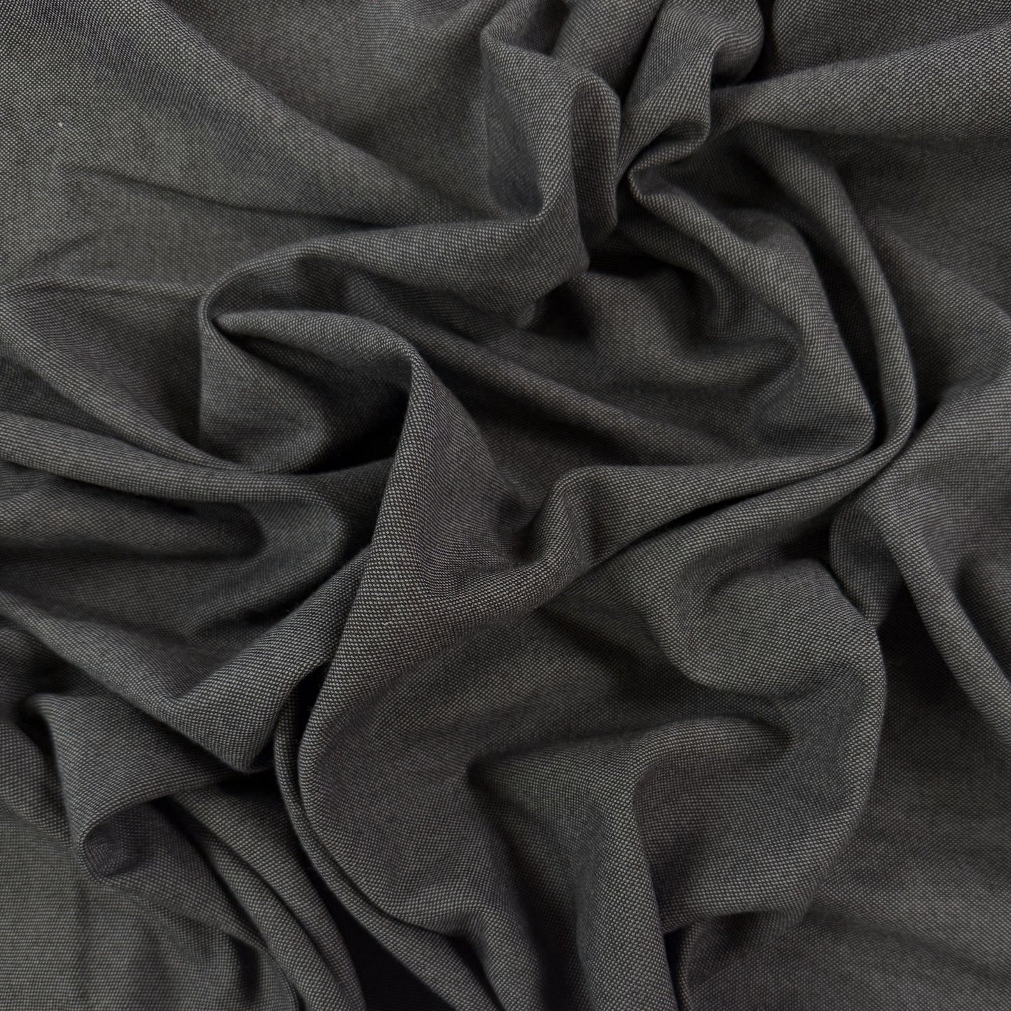 Yarn Dyed Wool - Dark Grey - Film Studio Deadstock