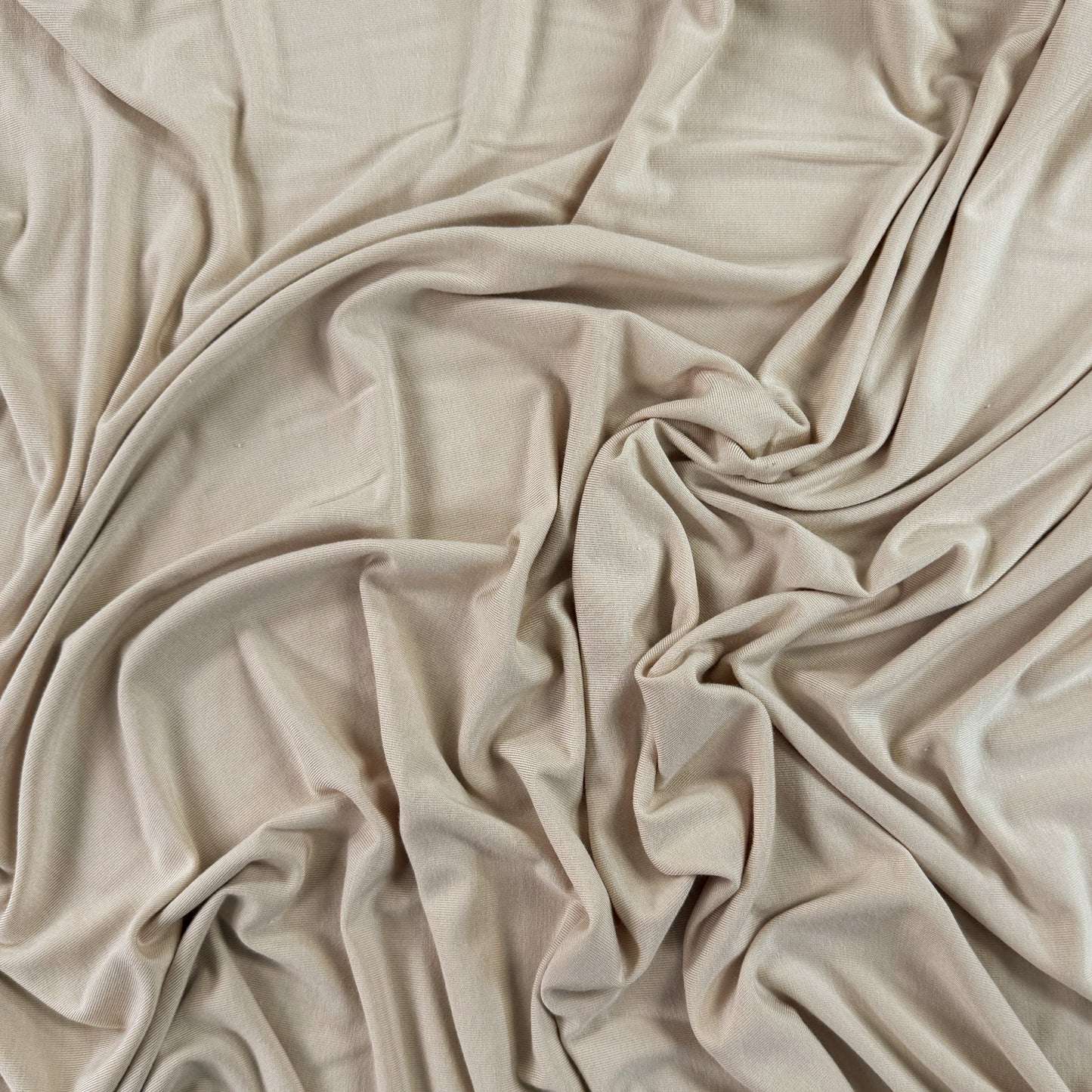 Bamboo Jersey Knit - Linen/Beige