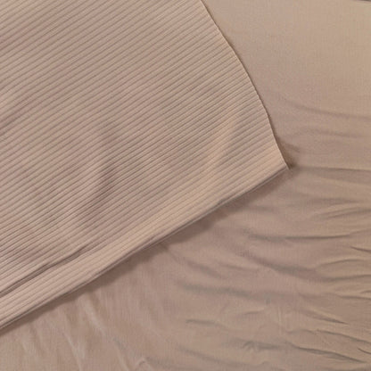 Bamboo Rib Knit - Shell