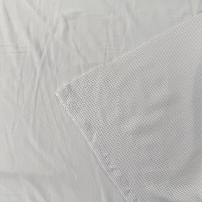 Bamboo Rib Knit - White