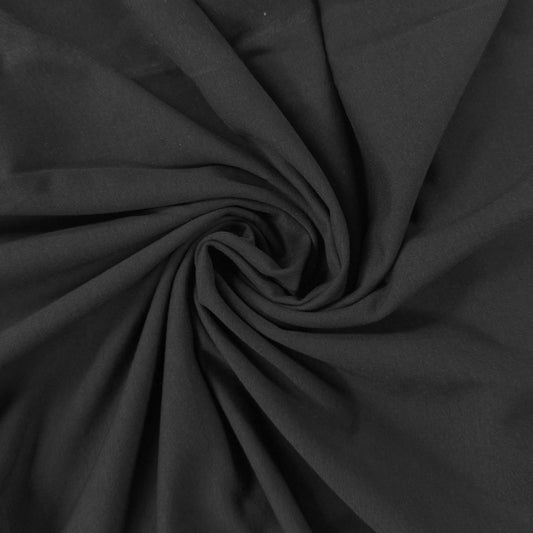 Bamboo Cotton Dream Fleece - Black