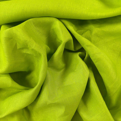 European Linen - Bright Green - 60"