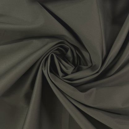 Stretch Cotton Tencel Twill - Green Smoke - Deadstock