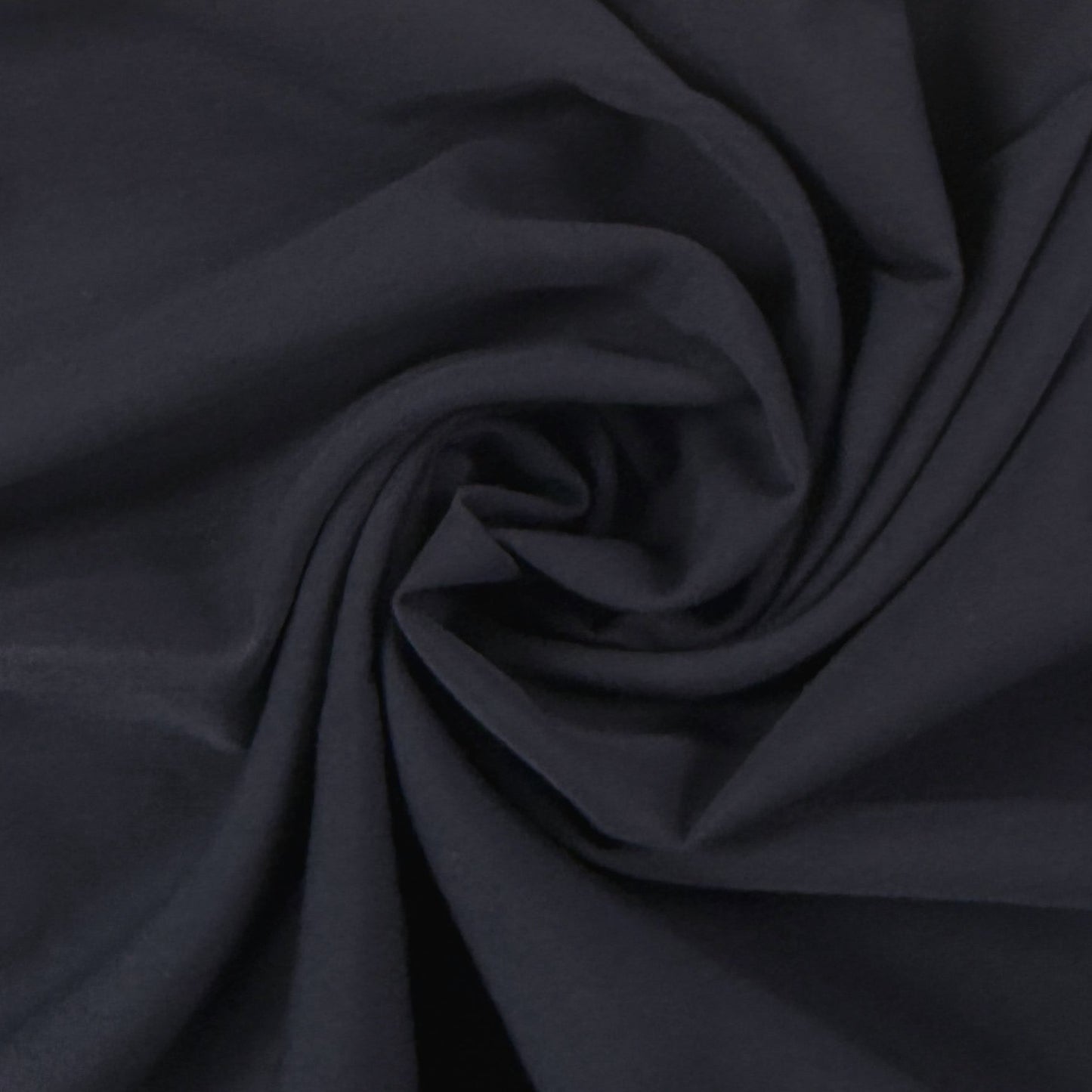 Wool Polyester Herringbone Twill - Dark Navy - Deadstock