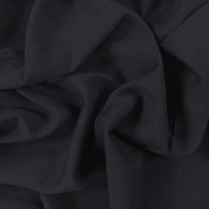 Wool Polyester Herringbone Twill - Dark Navy - Deadstock