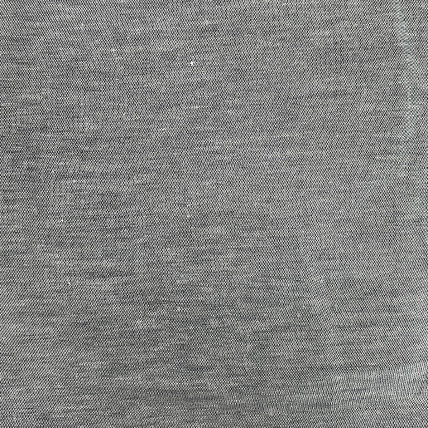 Linen / Rayon Yarn Dyed Slub - Dark Grey - Deadstock