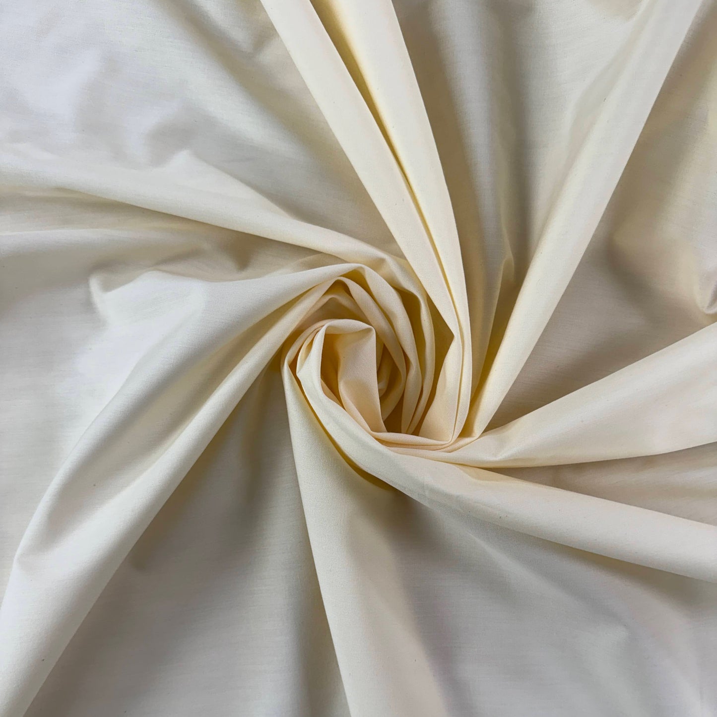 45" Remnant - Organic Cotton Poplin - Natural - Film Studio Deadstock