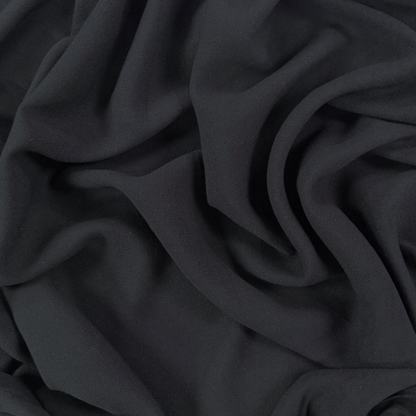 Viscose Georgette Crepe - Black