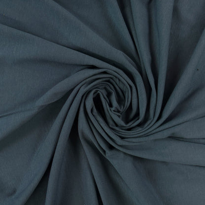 Cotton Jersey Knit - Dark Slate Blue - Deadstock