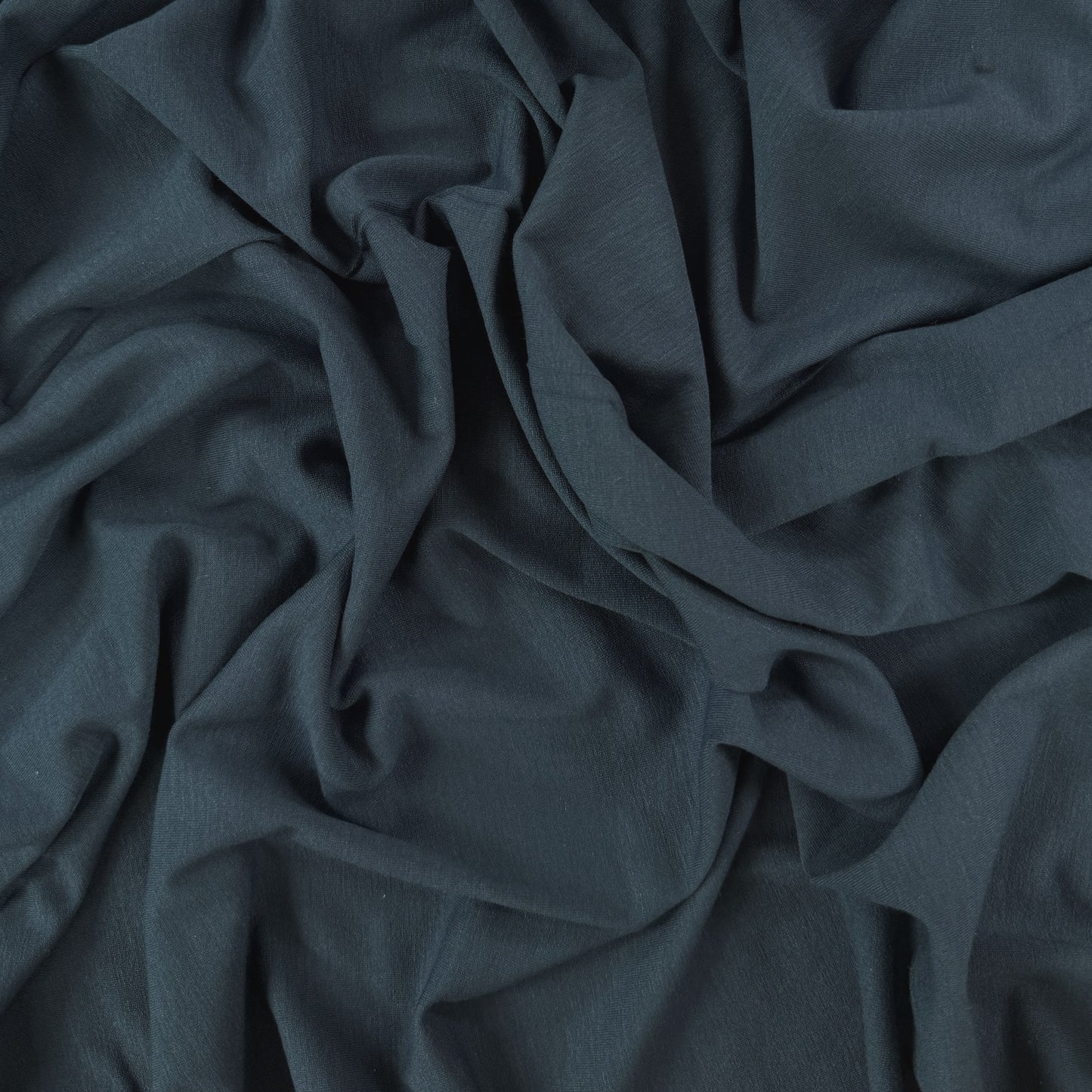 Cotton Jersey Knit - Dark Slate Blue - Deadstock