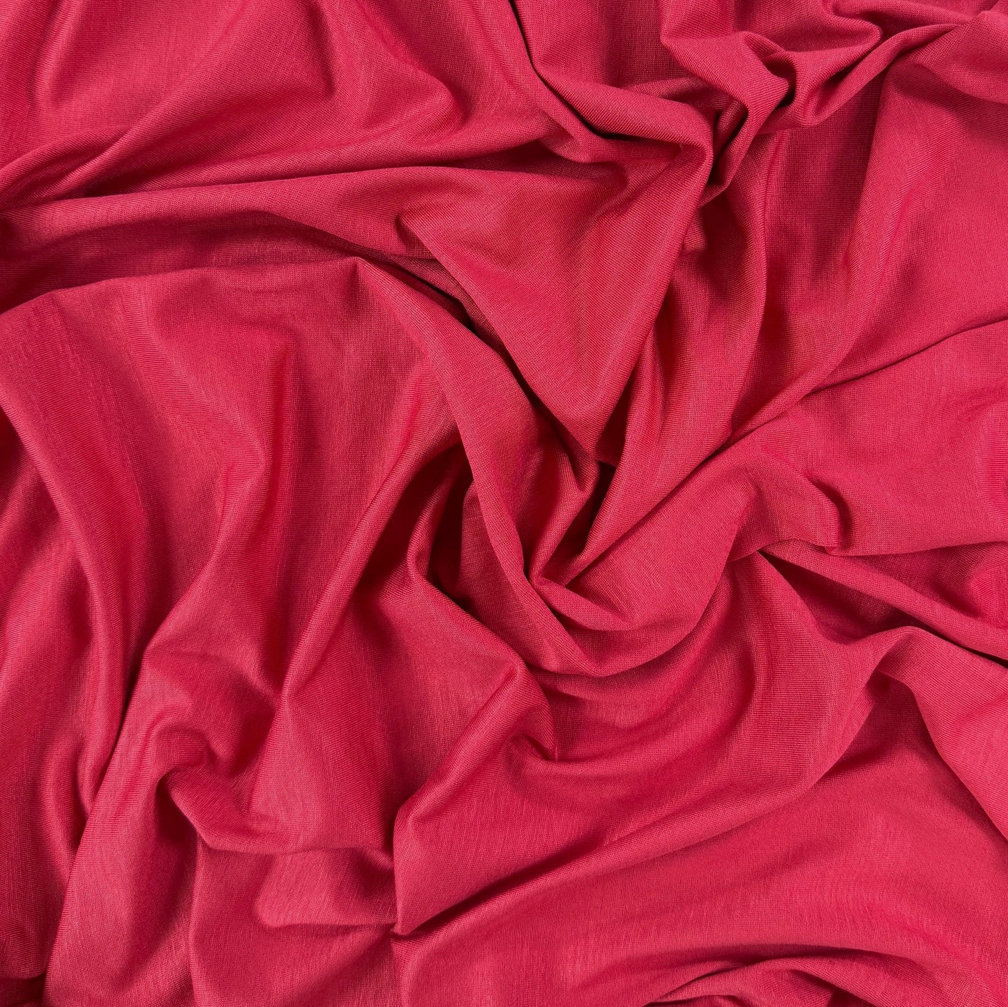 Rayon Jersey Knit - Pink Coral - Deadstock