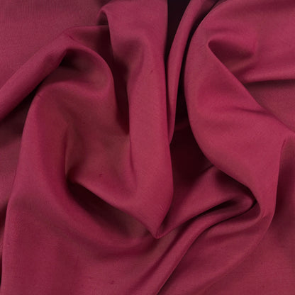 Silk Shantung - Wine - 54" - 34 Momme