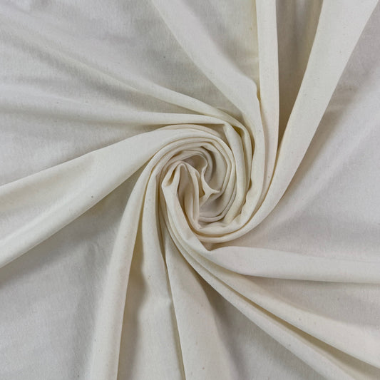 Japanese Linen Cotton Jersey Knit - Ivory