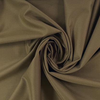 Super 150's British Lightweight Wool Suiting - Golden Brown