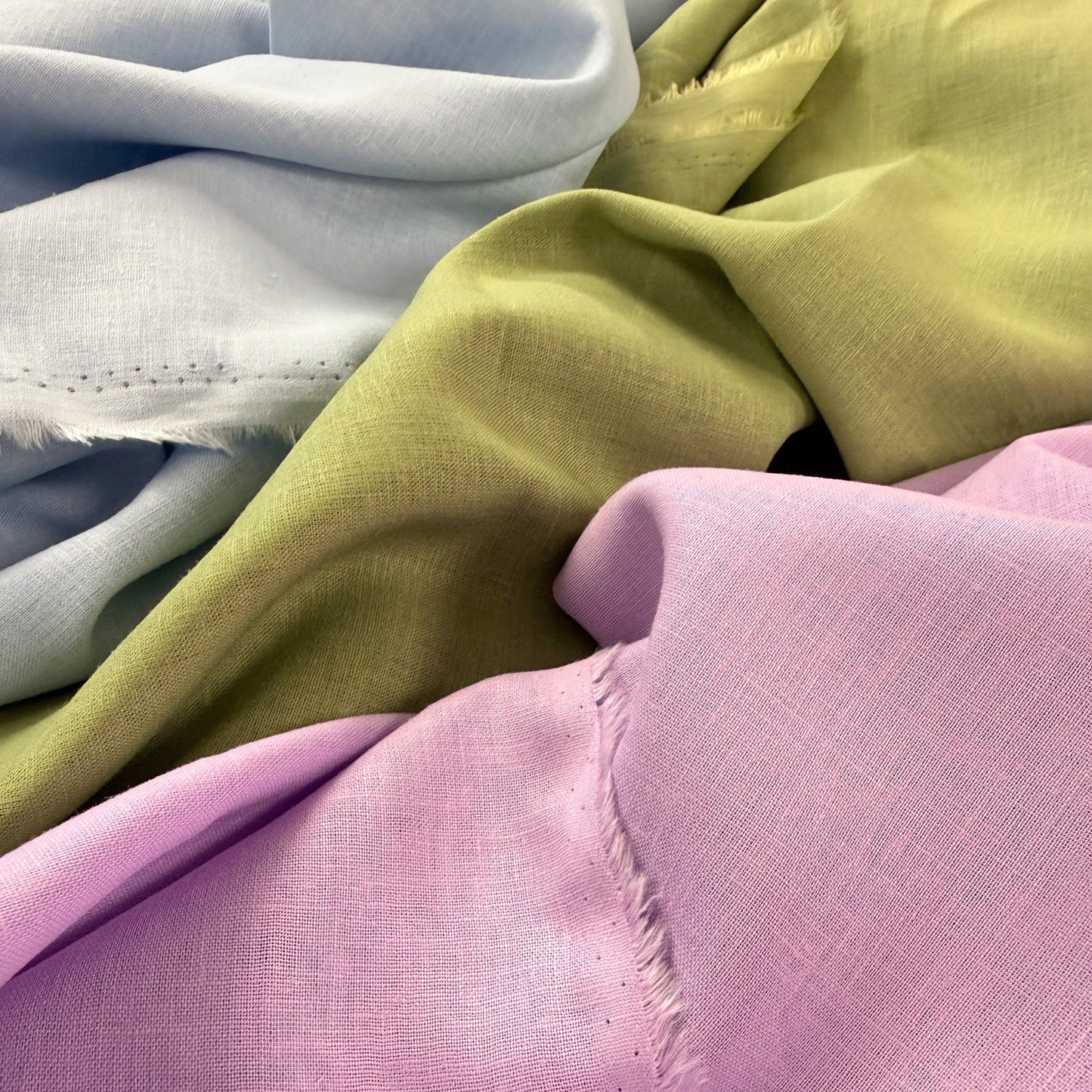 Tencel Linen Woven  - Baby Blue