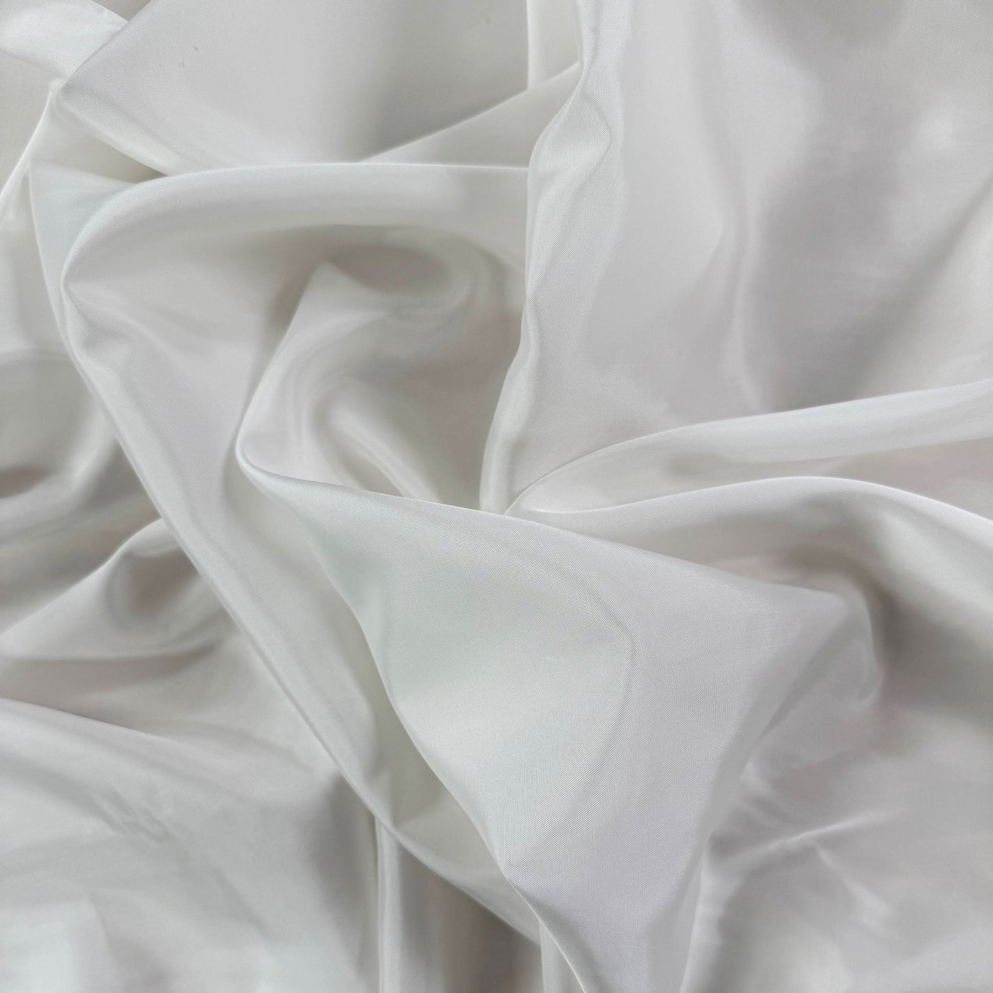 Lightweight Polyester Lining - Ivory - Film Studio Deadstock