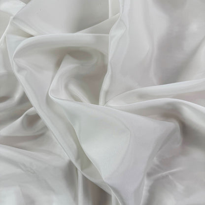 Lightweight Polyester Lining - Ivory - Film Studio Deadstock