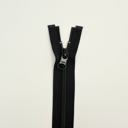 Midweight Open-End Zipper #4.5 44cm (17.5") - Black