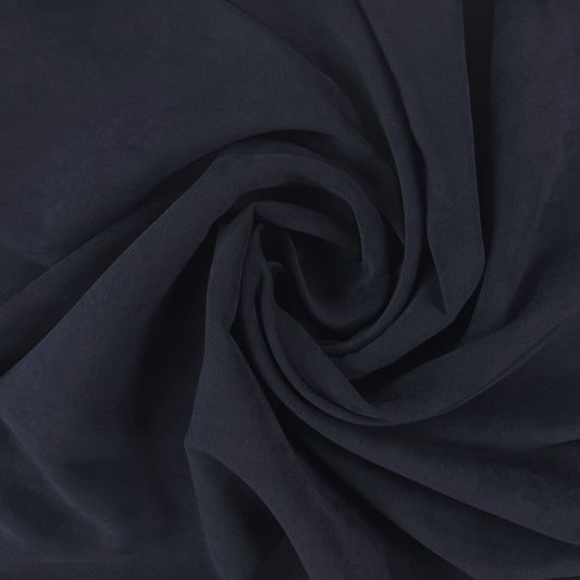 Polyester Velvet - Dark Navy - Film Studio Deadstock