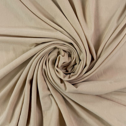 TENCEL™ Lyocell Organic Cotton Spandex Jersey - Sand