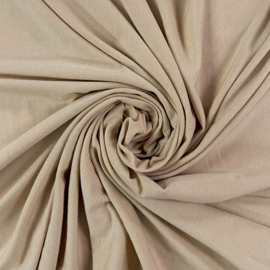 TENCEL™ Lyocell Organic Cotton Spandex Jersey - Sand