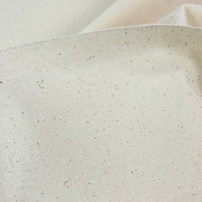 Muslin - Natural Undyed Combed Cotton Muslin Fabric - 48"