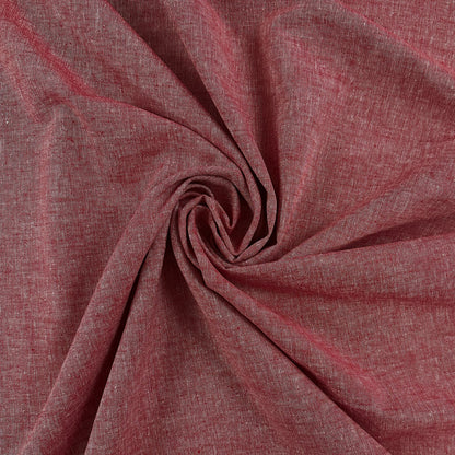 Ravello Linen & Cotton Chambray - Red