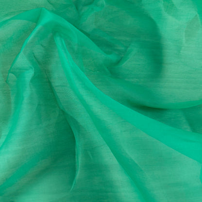 Cotton Organza - Green - Deadstock