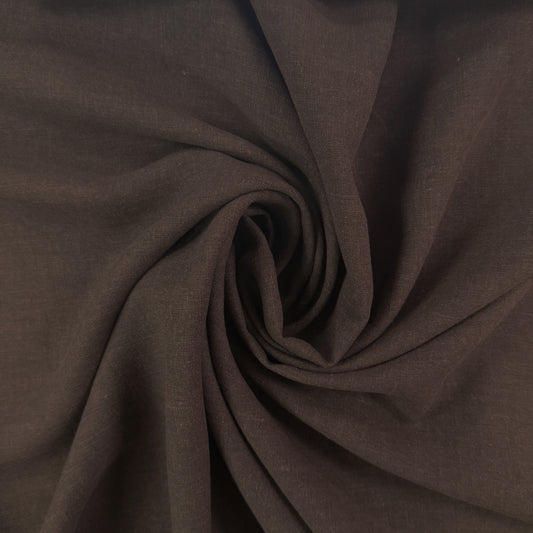 Tencel Linen Woven - Espresso