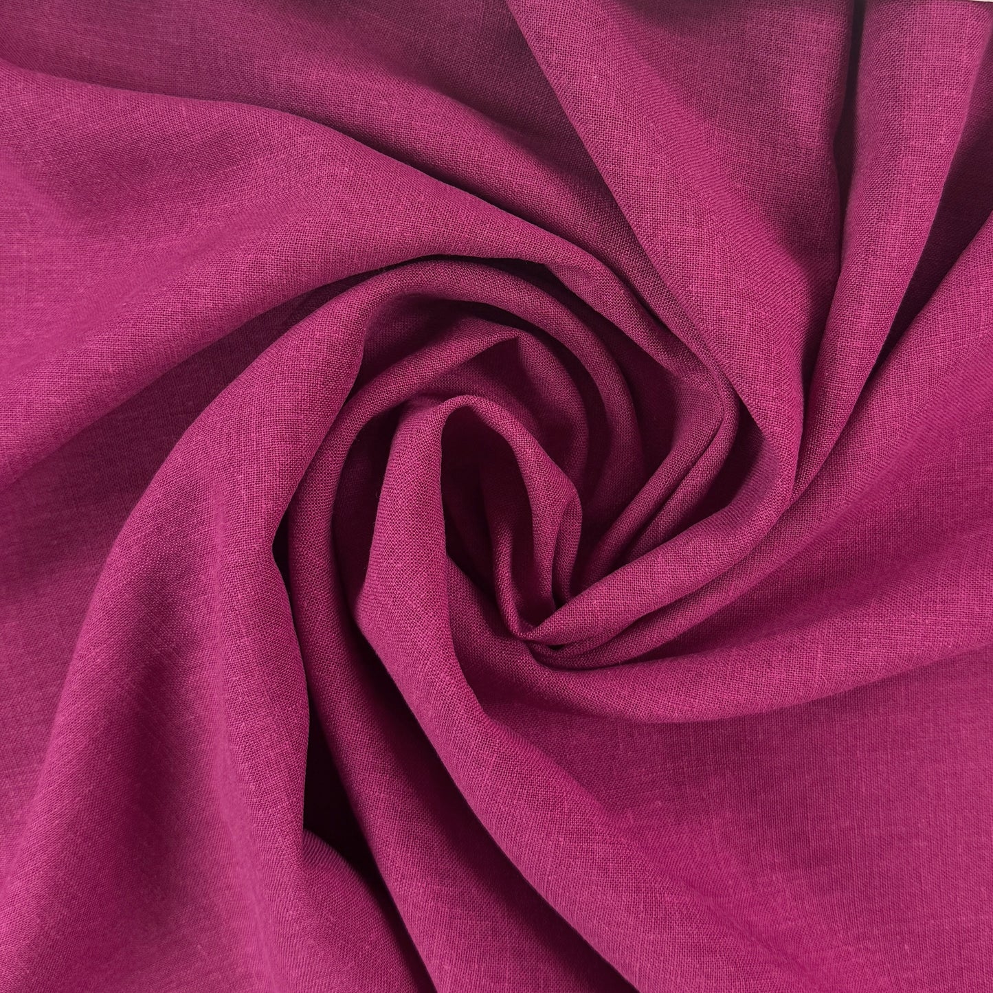 Tencel Linen Woven - Fuchsia