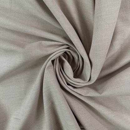 Cotton Linen Woven - Light Beige