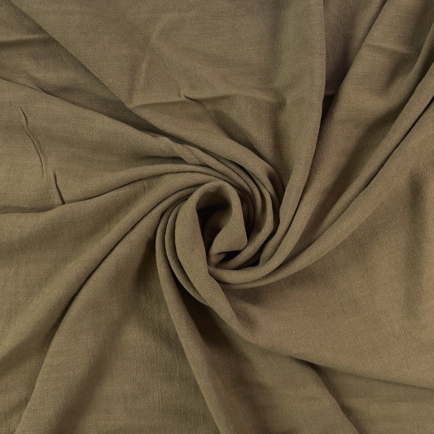 Silky Linen Viscose Noil - Mushroom