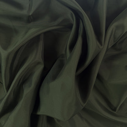 Silky Acetate - Forest Green - Deadstock