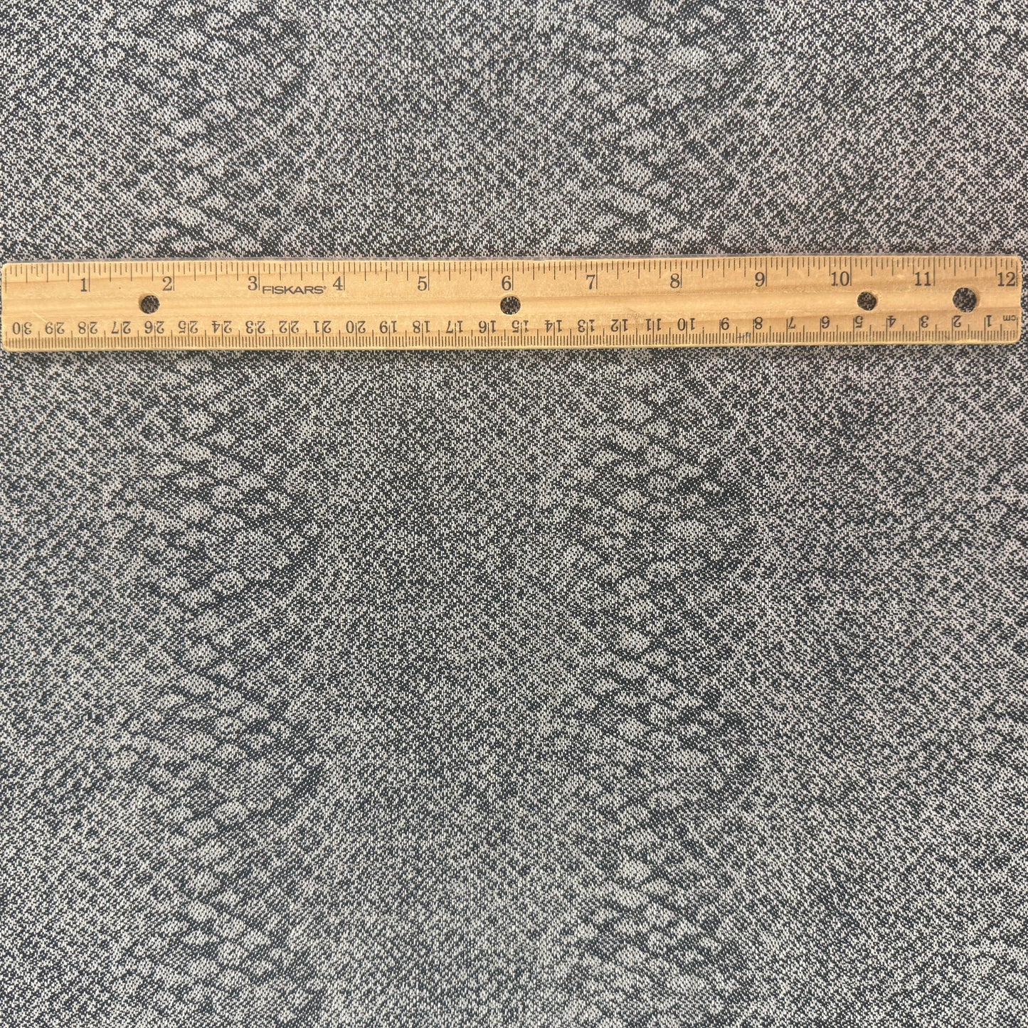 European Linen Jacquard - Black Snake  - 57-58"